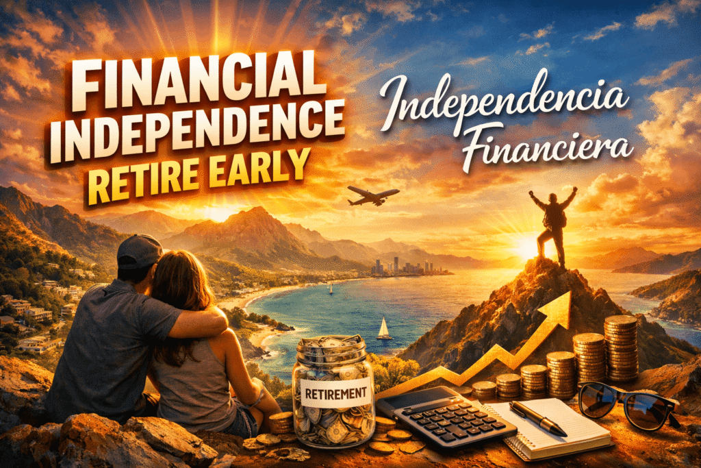 Independencia financiera en España con números reales y estrategia FIRE