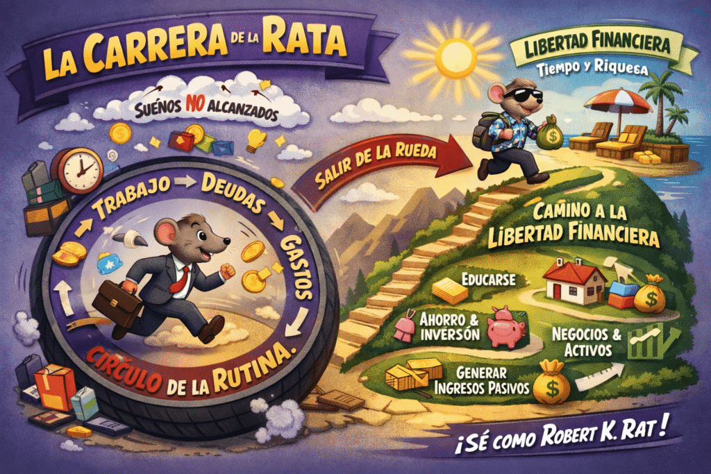 carrera de la rata independencia financiera